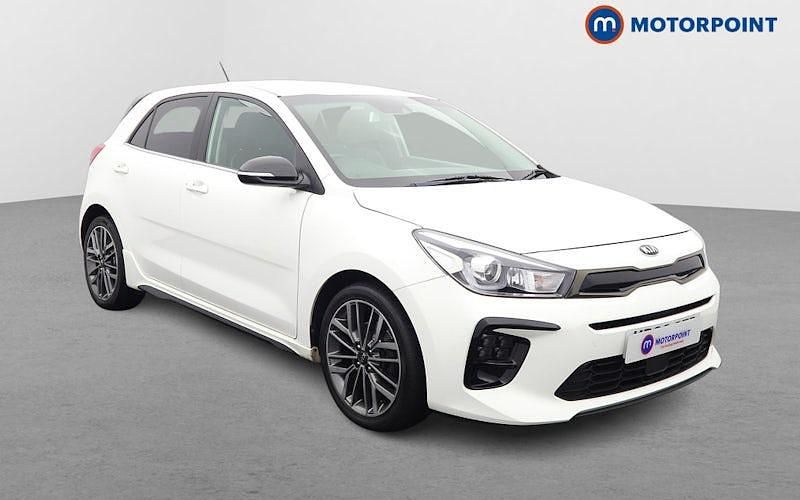 White Used 2020 Kia Rio GT-Line Hatchback | £11,849 (Fair price) - Image 1/4