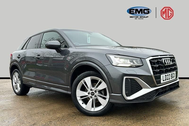 Grey Used 2022 Audi Q2 S-Line SUV | £19,795 (Good price) - Image 1/3