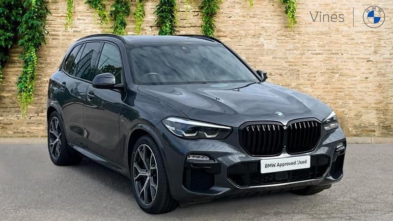 Grey Used 2020 BMW X5 M Sport SUV | £43,359 (Fair price) - Image 1/4