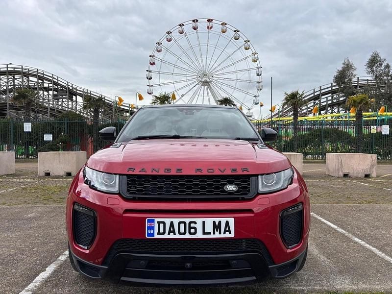 Used Land Rover Range Rover evoque HSE Dynamic 2017 Red Estate
