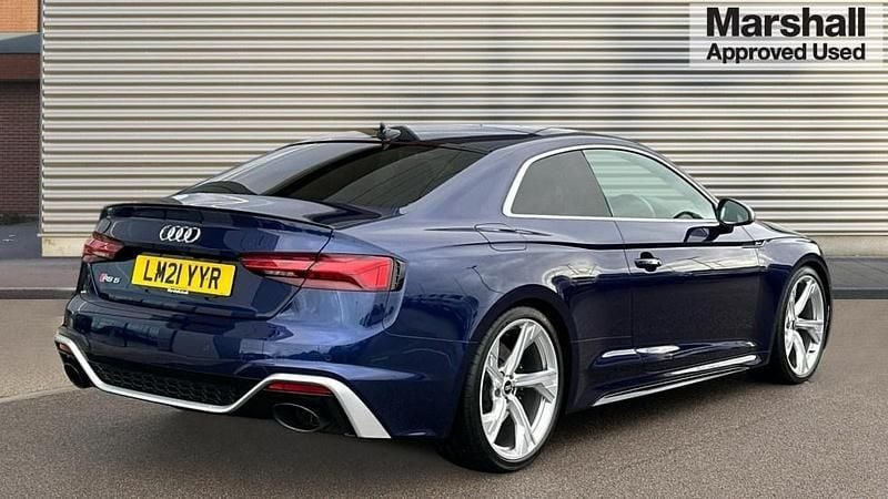 Used Audi RS5 Design 444 HP (326 kW) 2021 Blue Coupe