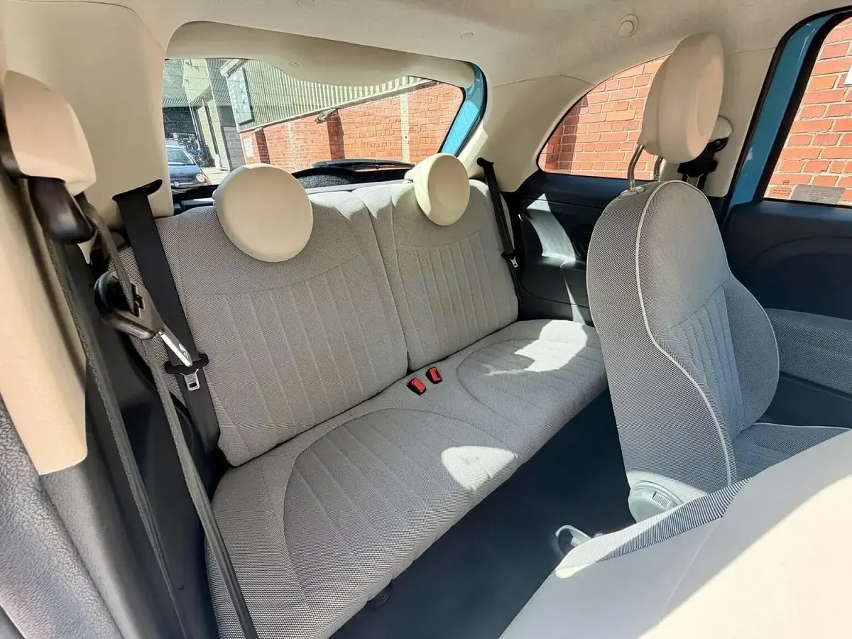 Used Fiat 500 Lounge 69 HP (50 kW) 2013 Blue Hatchback