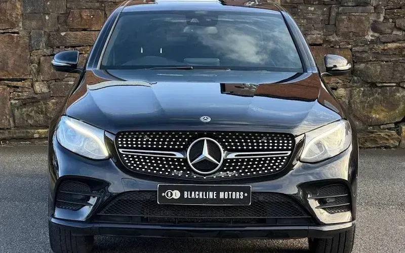 Used Mercedes GLC220 AMG line 170 HP (125 kW) 2018 Black SUV