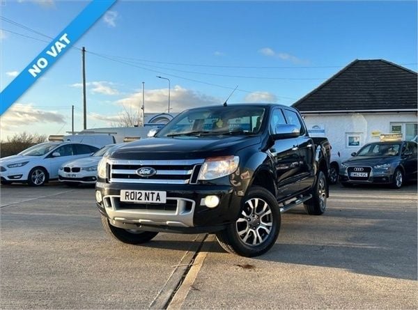 Black Used 2012 Ford Ranger Limited Pickup | £10,295 (Expensive) - Image 1/1