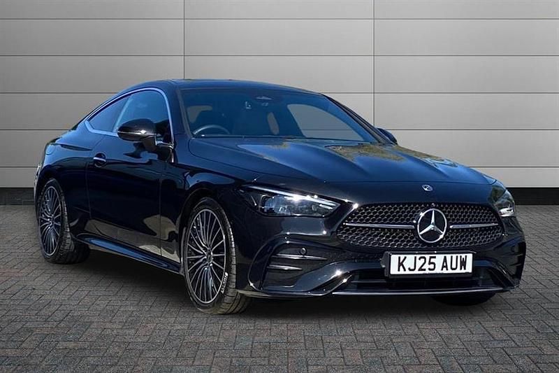 Used Mercedes CLE450 AMG Line Premium 381 HP (280 kW) 2025 Obsidian black Coupe