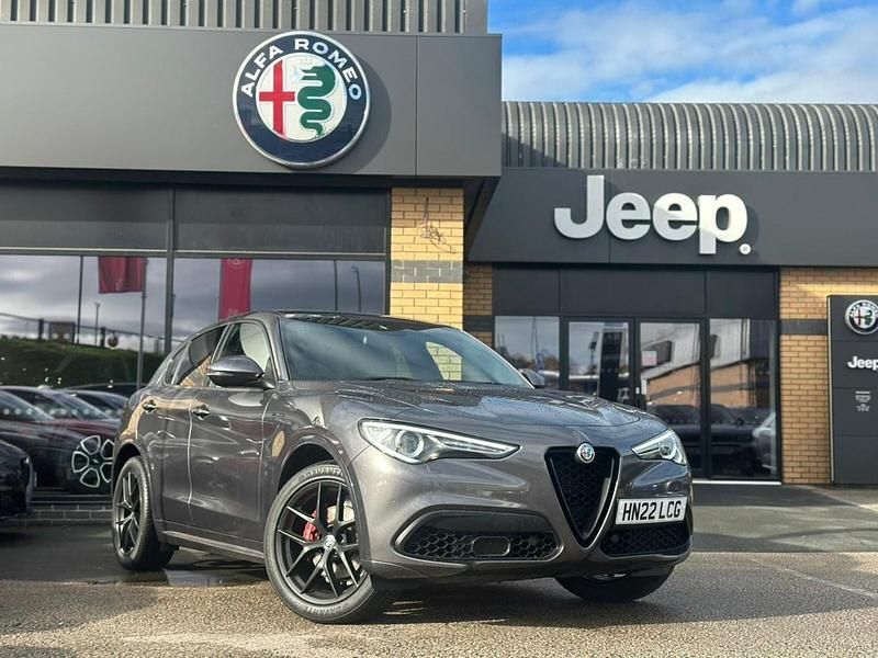 Grey Used 2022 Alfa Romeo Stelvio Veloce SUV | £29,990 (Fair price) - Image 1/4