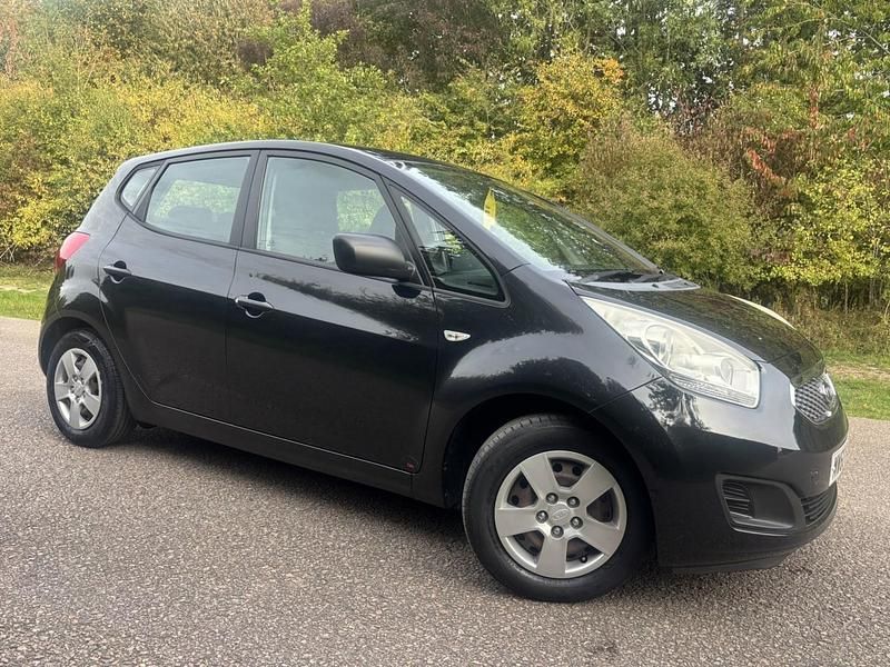 Used Kia Venga 89 HP (65 kW) 2011 Black Hatchback