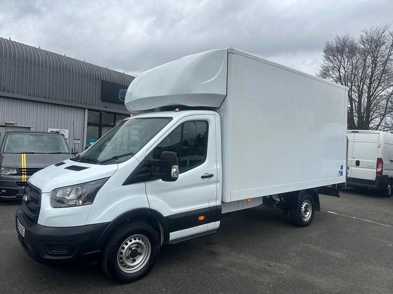 Used Ford Transit S 130 HP (95 kW) 2021 White Cabriolet