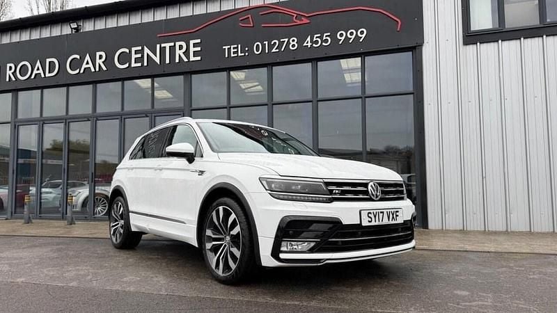 Used VW Tiguan R-line 150 HP (110 kW) 2017 White SUV