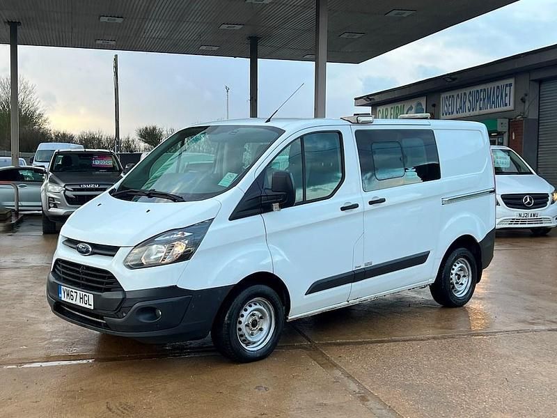 Used Ford Transit Custom 105 HP (77 kW) 2018 White Van