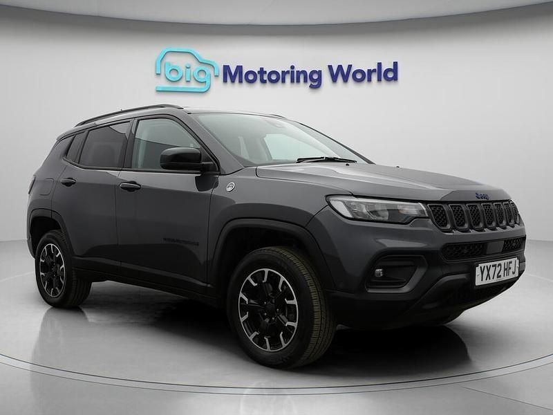 Grey Used 2022 Jeep Compass Trailhawk SUV | £14,800 - Image 1/4
