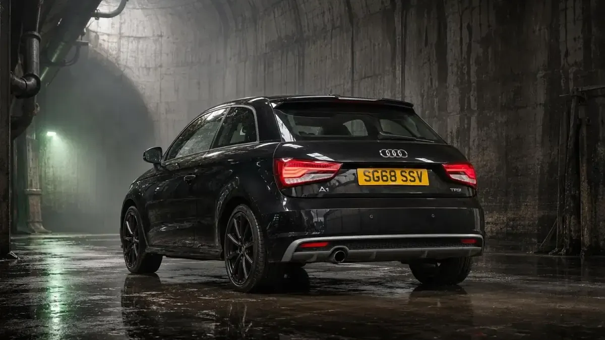 Used Audi A1 S-Line 95 HP (69 kW) 2018 Black Hatchback