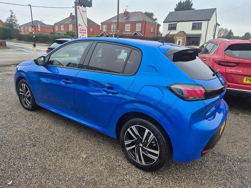 Used Peugeot 208 Allure Premium 2022 Blue Hatchback