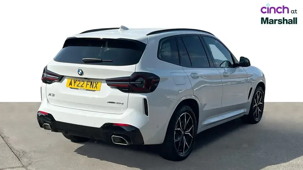 Used BMW X3 M Sport 190 HP (139 kW) 2022 White SUV
