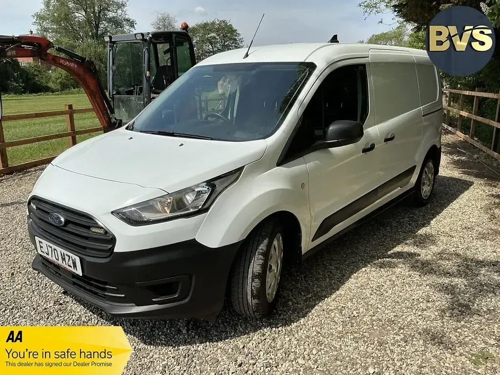 Second-hand Ford Transit Connect 100 CP (73 kW) 2020 Alb Monovolum