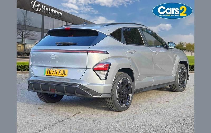 New Hyundai Kona N Line 160 kW (218 HP) 2025 Silver SUV