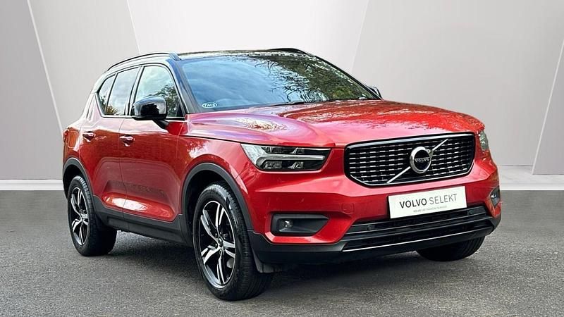 Red Used 2021 Volvo XC40 R-Design SUV | £24,150 (Fair price) - Image 1/3