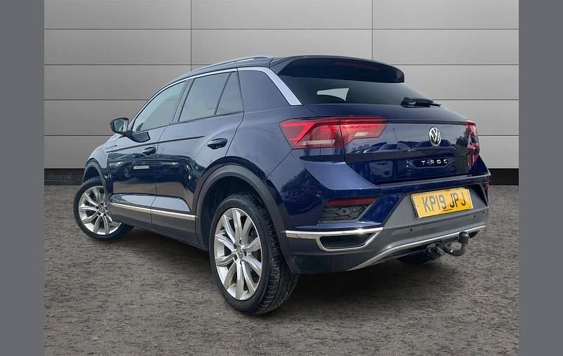 Used VW T-Roc SEL 147 HP (108 kW) 2019 Blue SUV