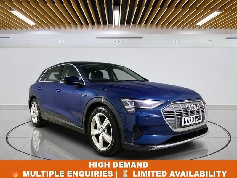 Used Audi e-tron Advanced 230 kW (313 HP) 2020 Blue SUV