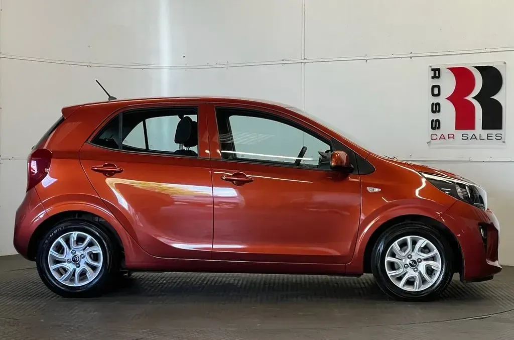 Used Kia Picanto 66 HP (48 kW) 2019 Orange Hatchback