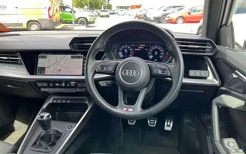 Used Audi A3 Sportback S-Line 150 HP (110 kW) 2023 White Hatchback