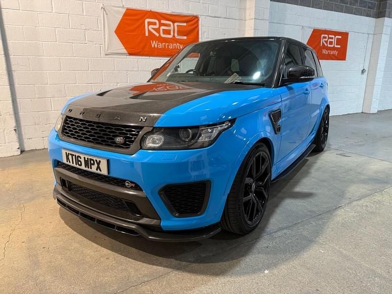 Blue Used 2016 Land Rover Range Rover SVR SUV | £30,995 (Super price) - Image 1/4