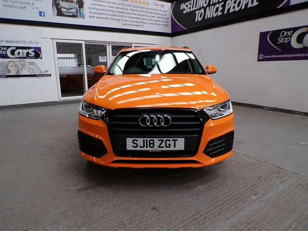 Used Audi Q3 Sport 2018 Orange SUV