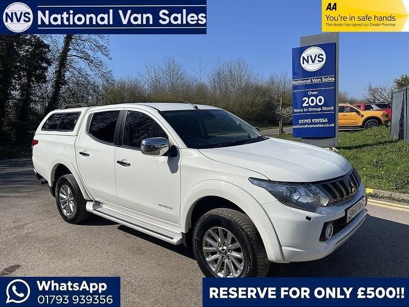 Used Mitsubishi L200 Warrior 181 HP (133 kW) 2018 White Pickup