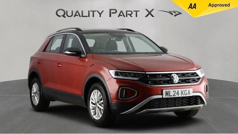 Used VW T-Roc Life 150 HP (110 kW) 2024 Red SUV