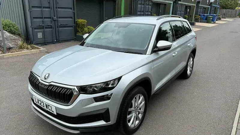 Used Skoda Kodiaq SE 150 HP (110 kW) 2023 Silver SUV