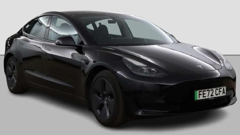 Black Used 2022 Tesla Model 3 RWD Sedan | £14,583 - Image 1/1