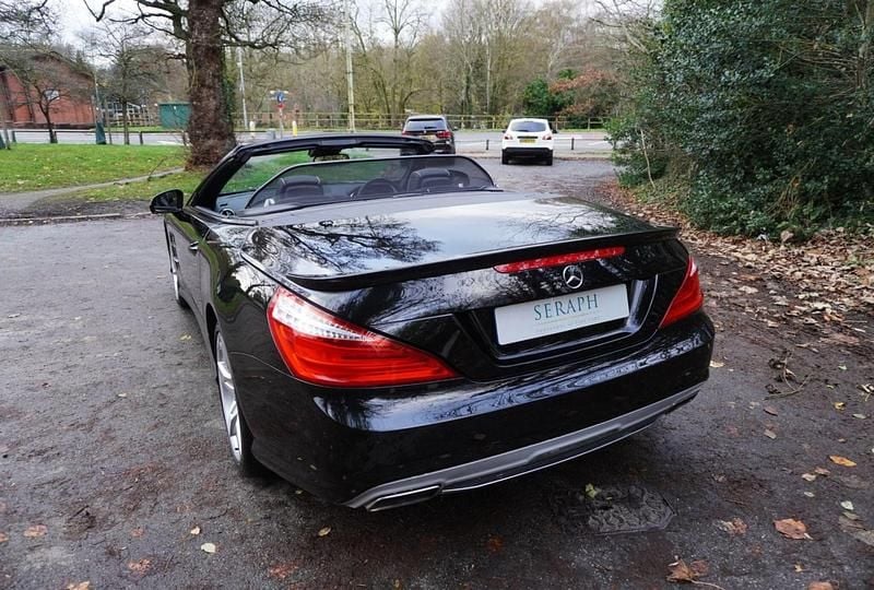 Used Mercedes SL350 AMG 306 HP (225 kW) 2013 Black Cabriolet