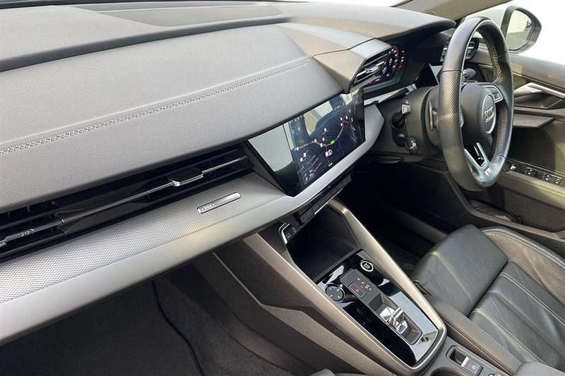 Used Audi A3 S-Line 150 HP (110 kW) 2021 White Sedan