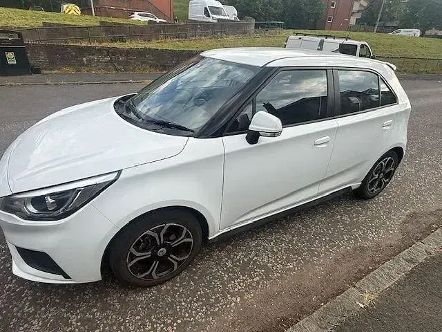 Used MG MG3 Excite 106 HP (77 kW) 2024 White Hatchback