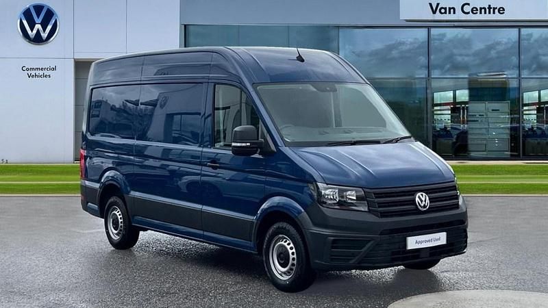 Blue Used 2024 VW Crafter Van | £28,291 - Image 1/4