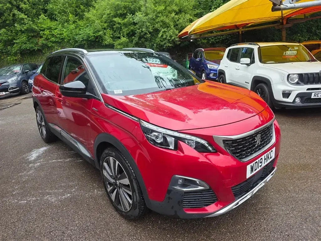 Used Peugeot 3008 GT-line 130 HP (95 kW) 2019 Red SUV