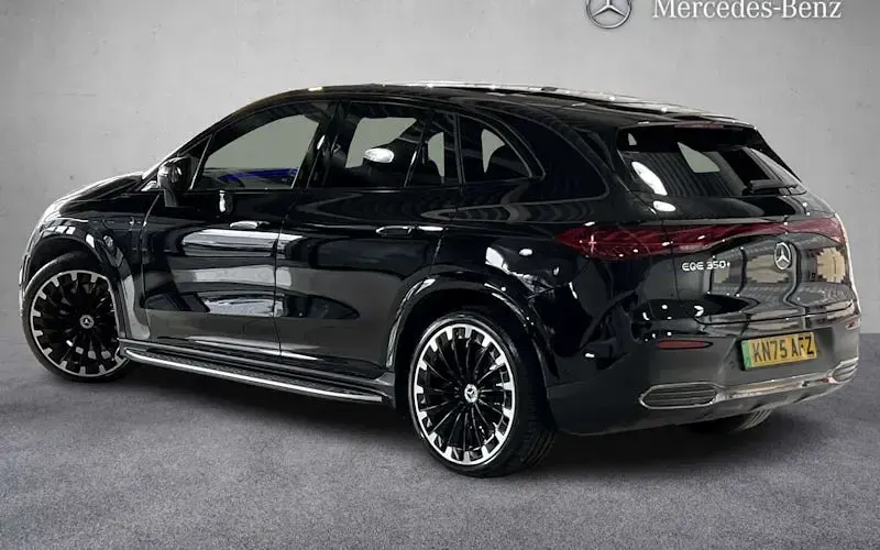 Used Mercedes EQE350 AMG line 214 kW (292 HP) 2024 Black SUV