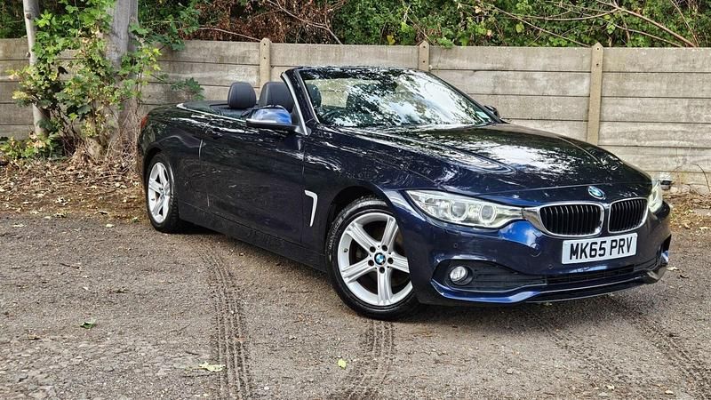 Blue Used 2015 BMW 420 Comfort Edition Cabriolet | £9,195 (Fair price) - Image 1/4