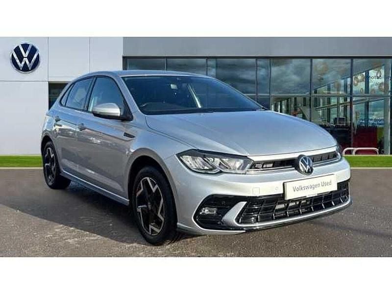 Used VW Polo R-line 95 HP (69 kW) 2025 Reflex silver metallic Hatchback