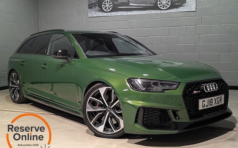 Used Audi RS4 Business 451 HP (331 kW) 2018 Green Estate