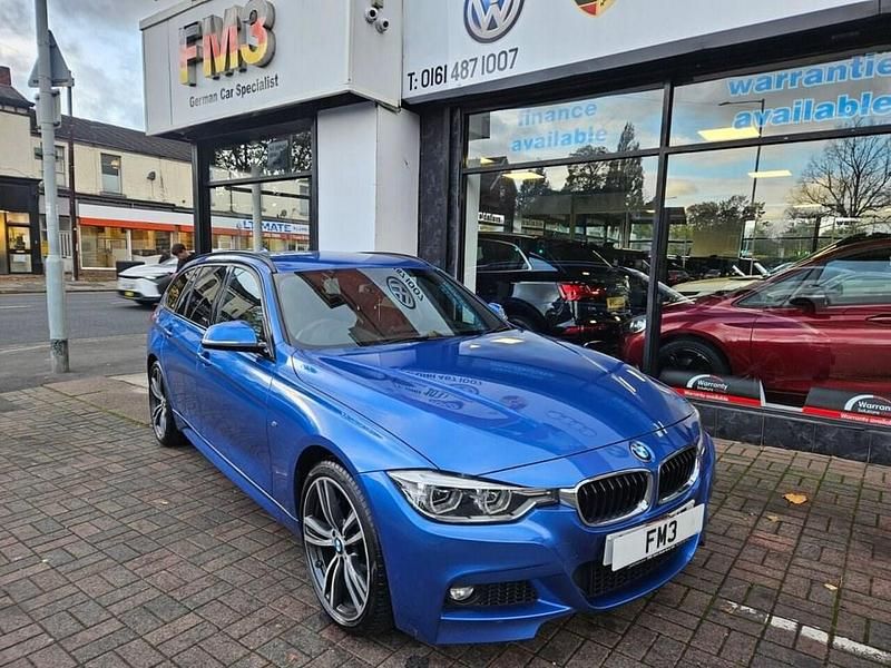 Blue Used 2017 BMW 320 M Sport Estate | £12,995 (Fair price) - Image 1/4