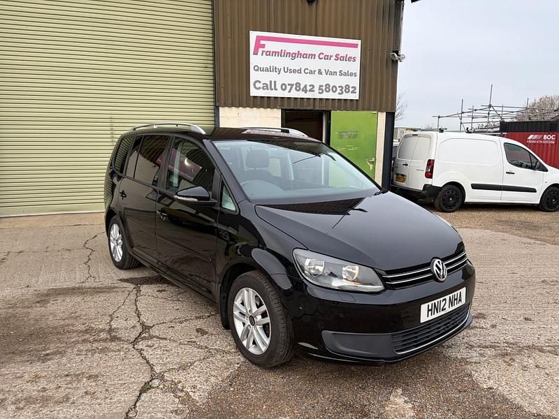 Black Used 2012 VW Touran SE MPV | £4,295 (A bit pricey) - Image 1/4