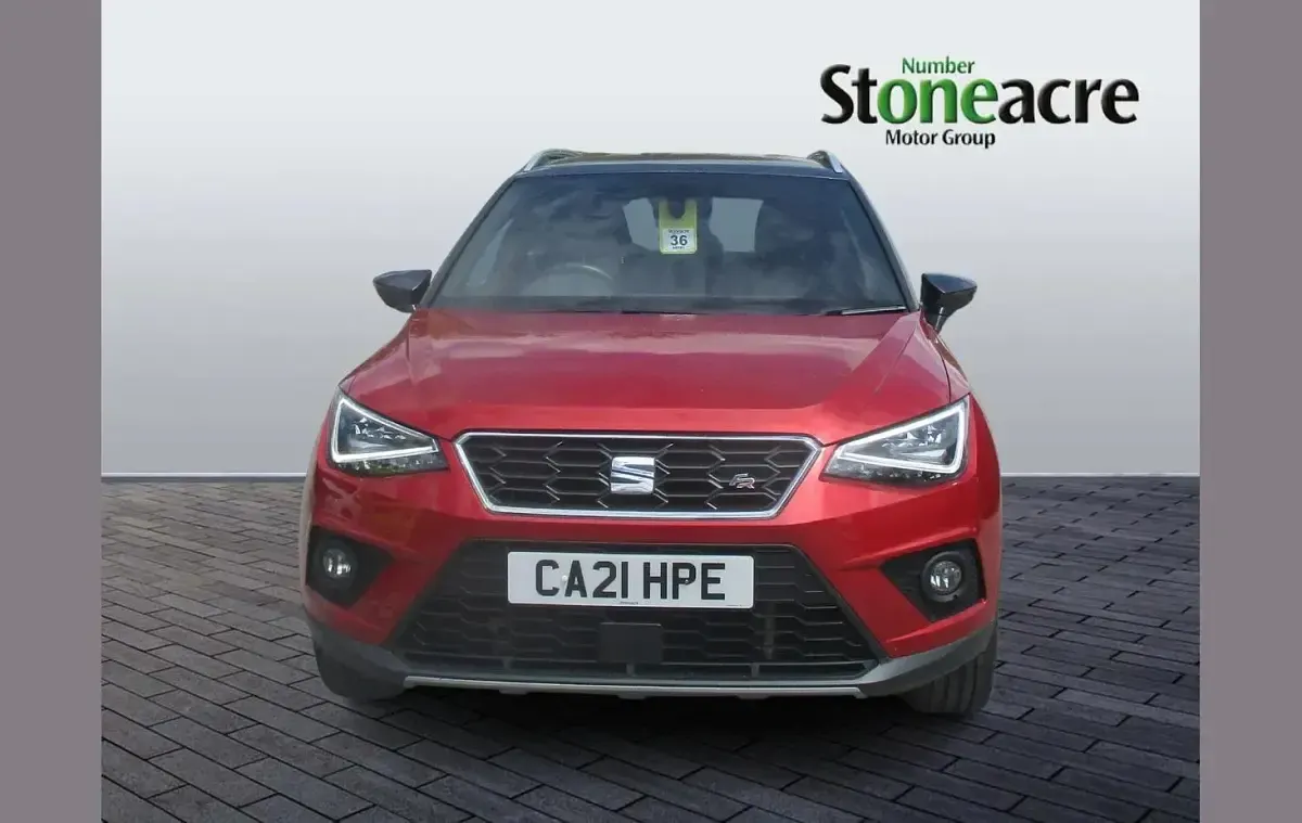 Used Seat Arona FR Sport 110 HP (80 kW) 2021 Red SUV