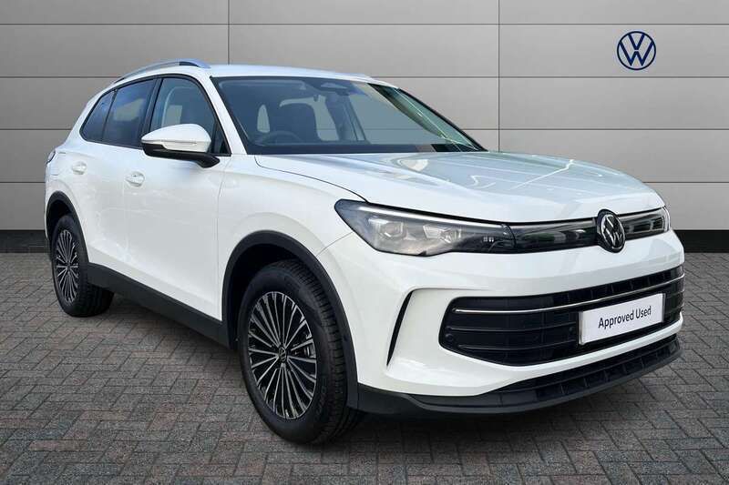 White Used 2024 VW Tiguan Match SUV | £30,990 - Image 1/4