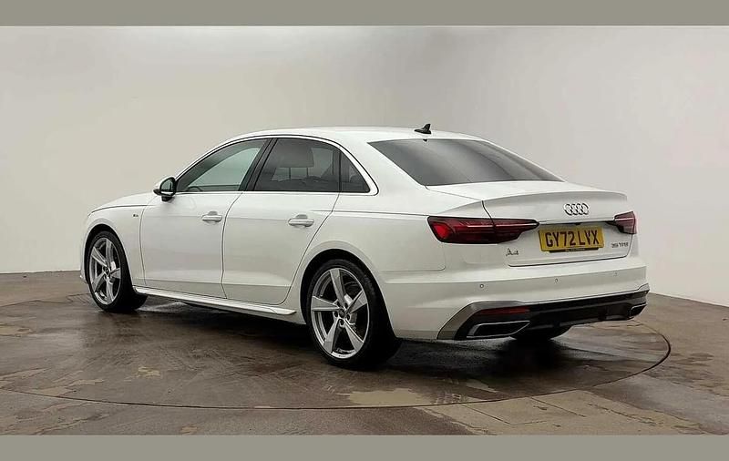 Used Audi A4 S-Line 147 HP (108 kW) 2022 White Sedan
