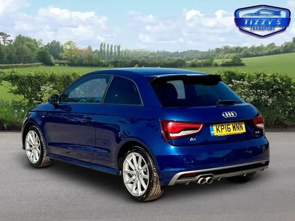 Usado Audi A1 S-Line 150 HP (110 kW) 2016 Azul Citadino