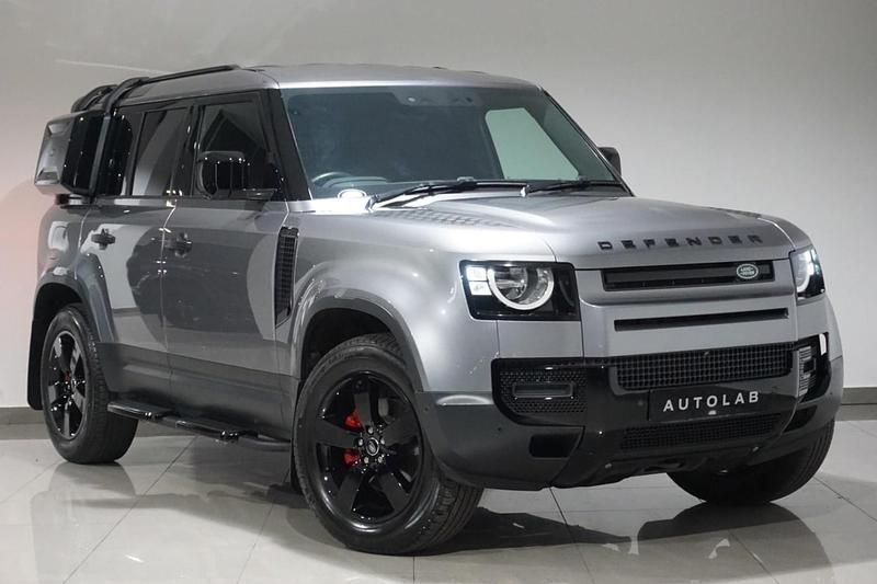Grey Used 2023 Land Rover Defender S SUV | £61,875 (Expensive) - Image 1/3