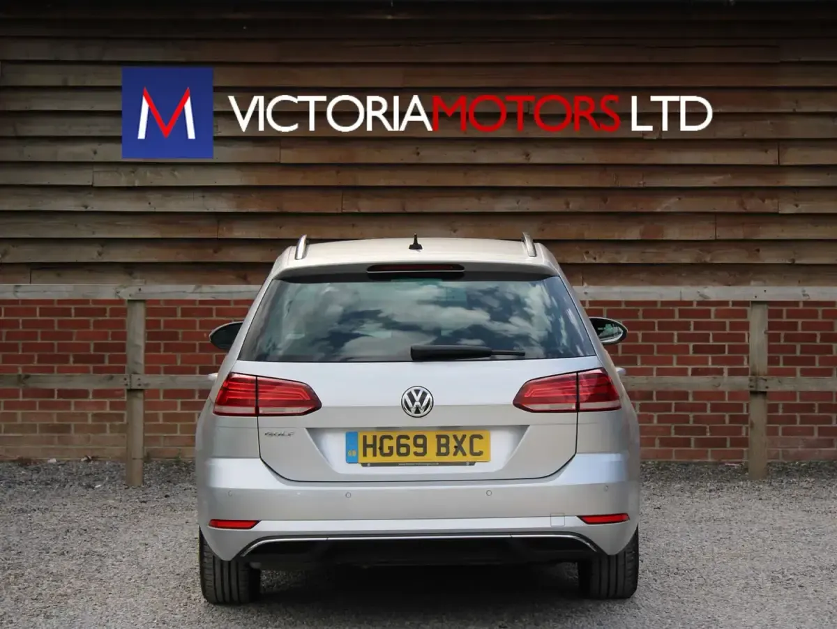Used VW Golf VII Match 150 HP (110 kW) 2020 Silver Estate