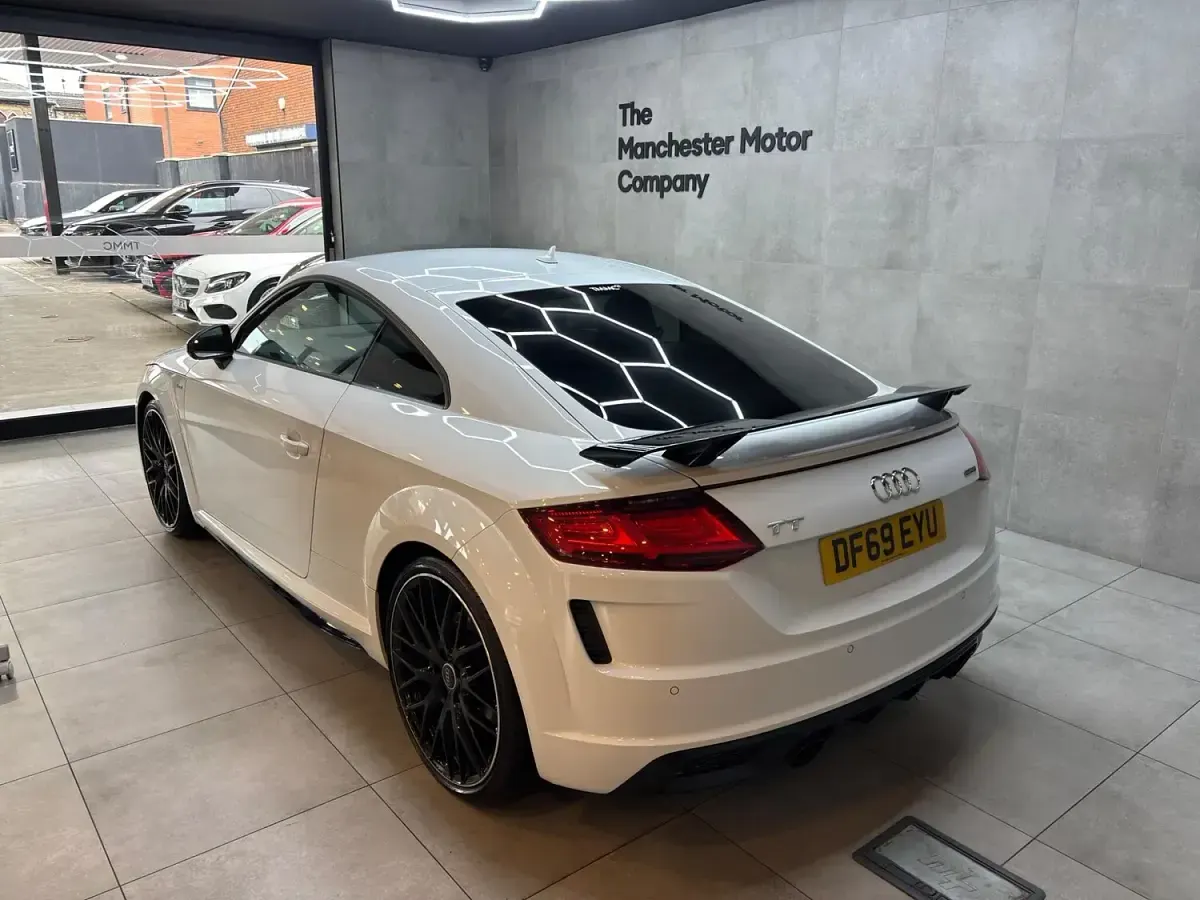 Used Audi TT Black Edition 245 HP (180 kW) 2020 White Coupe