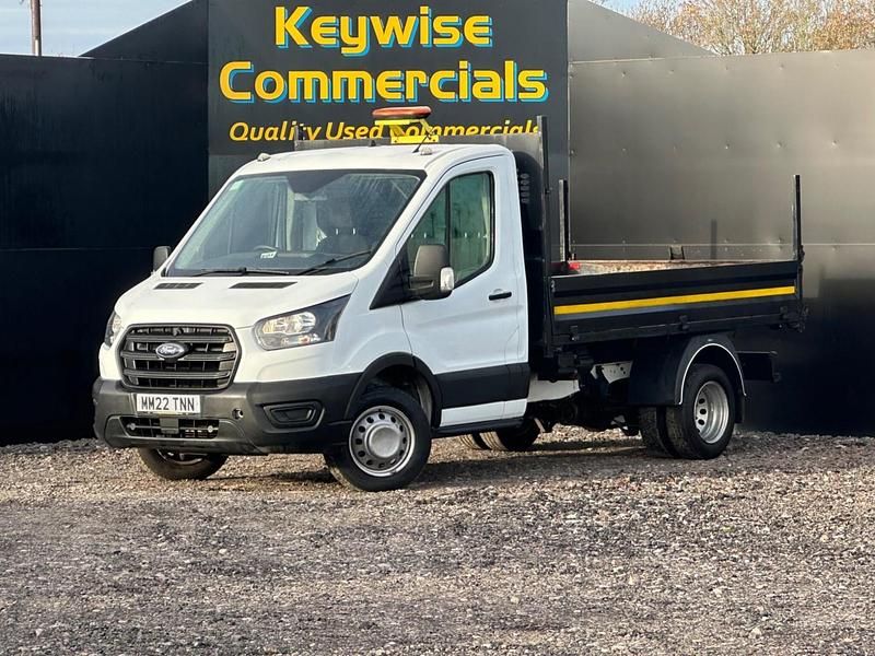 Used Ford Transit S 130 HP (95 kW) 2022 White Cabriolet